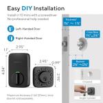 WiFi Smart Lock with Door Sensor and Keypad