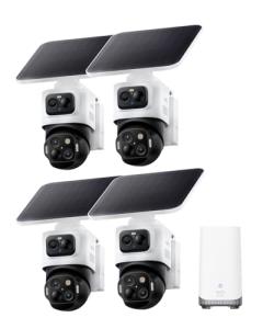 EufyCam S4 4-Cam Solar Security Kit