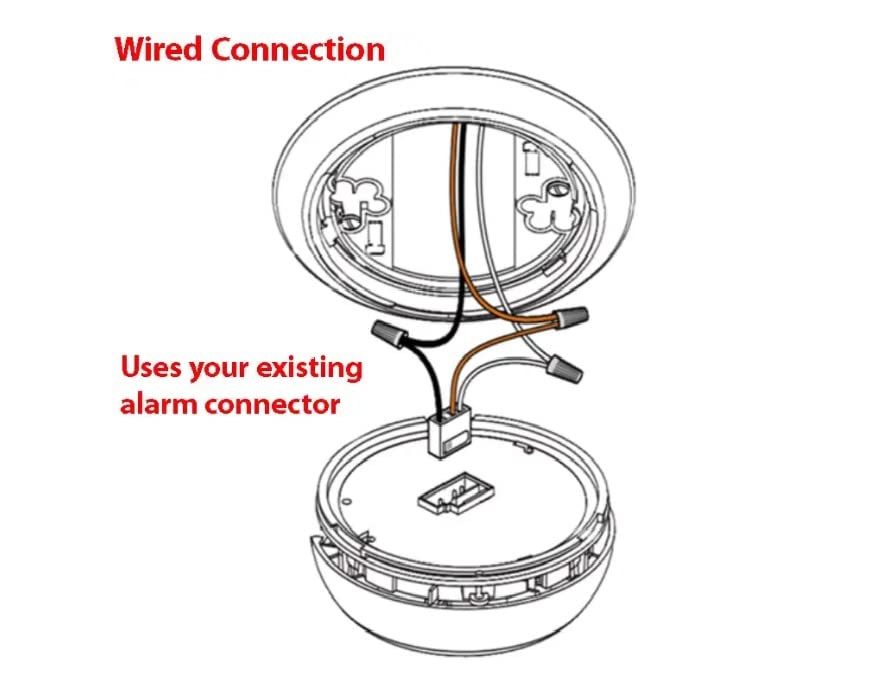 1080P WiFi Smoke Detector Hidden Spy Camera IP Cloud