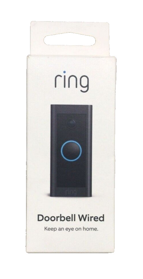 Ring Video Doorbell Wired | Two-Way Talk, Motion Detection