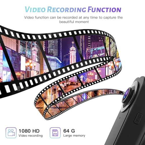 kaysunlink 1080P Mini Body Camera with 64GB