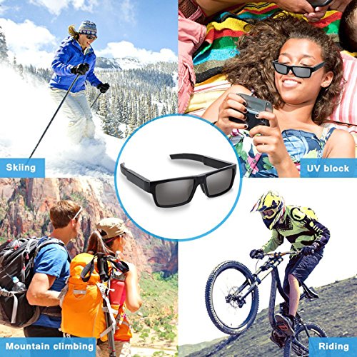 Hereta Spy Camera Glasses - 1080P Video Recorder