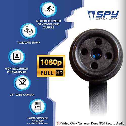 Mini Button Camera with 1080p Resolution