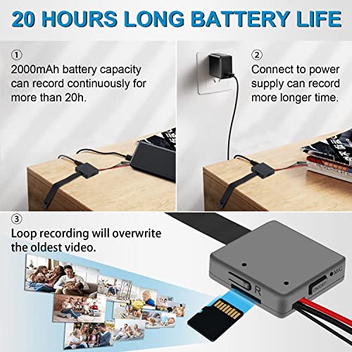 WiFi Spy Camera Mini Portable Nanny Home Surveillance