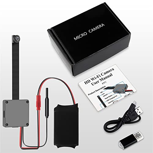 WiFi Spy Camera Mini Portable Nanny Home Surveillance