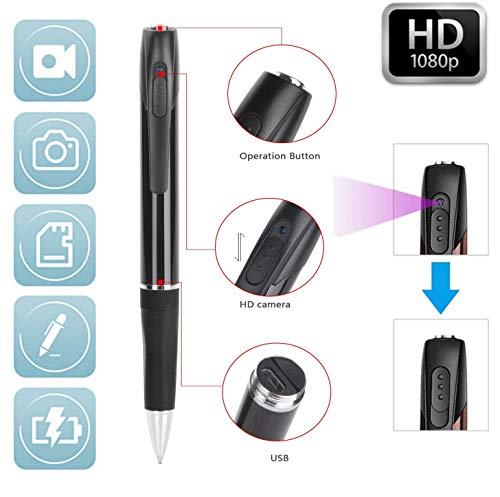 Spy Camera Pen Kit - 2023 Hidden Mini Body Video