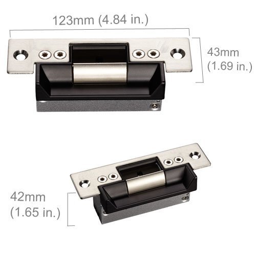 Waterproof Metal Keypad Reader with RFID Key Fob/Card