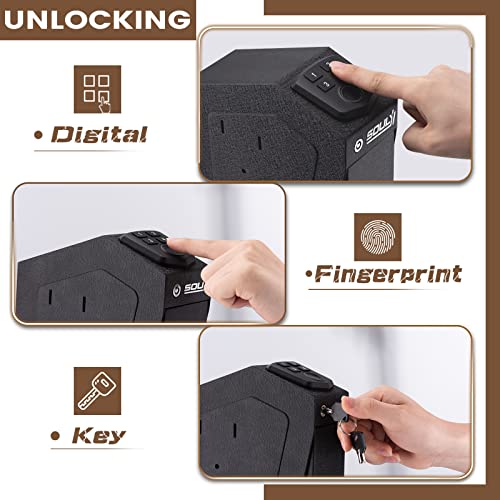 Biometric Gun Safe: Quick Access Pistol Storage