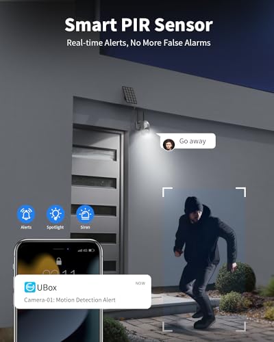 Wireless Solar Security Camera: 2K Outdoor Spy Gear