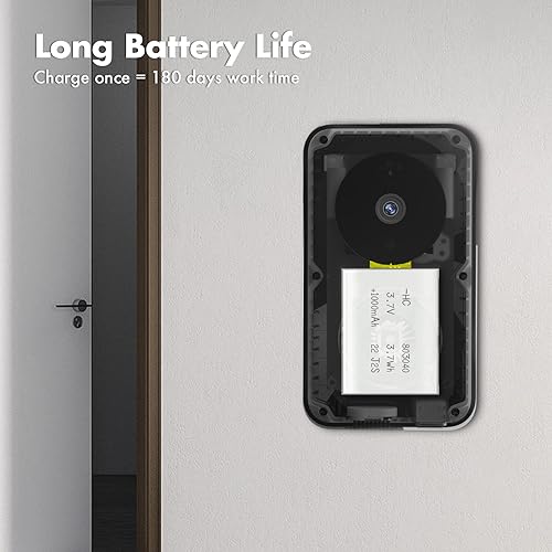 Wireless Doorbell Camera with Night Vision - Spy Gear