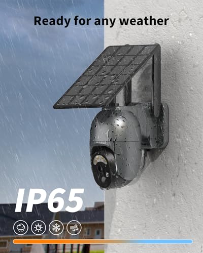 Wireless Solar Security Camera: 2K Outdoor Spy Gear