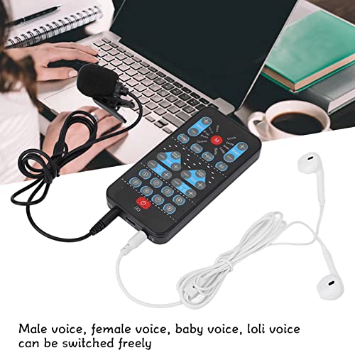 Portable Mini Voice Changer: 8 Sound Effects for All