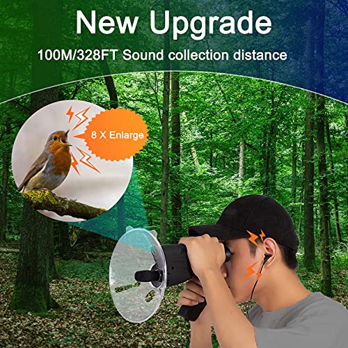 Bionic Ear Spy Telescope: Record & Observe Birds