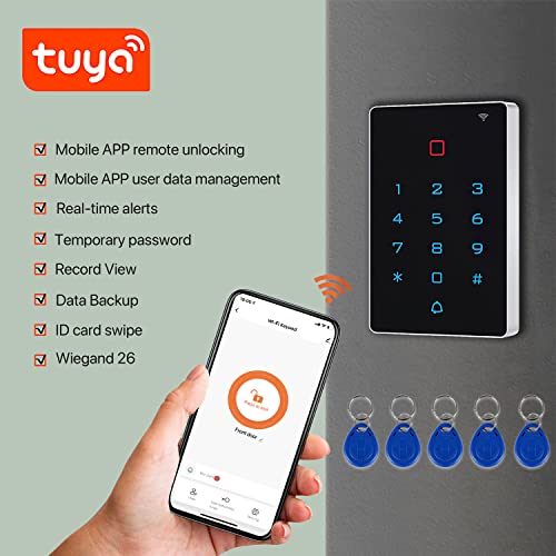 Wireless WiFi Access Control Keypad for Spy Gear