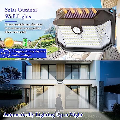 Spy Gear: Solar Outdoor Wall Light, 2-Pack