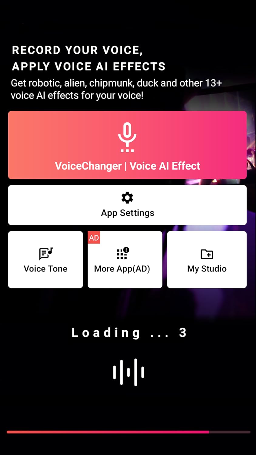 AI Voice Changer with Mind-Blowing Effects