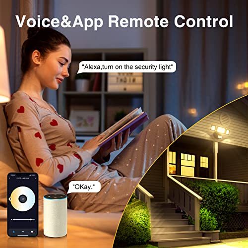 Wireless Smart LED Outdoor Motion Sensor Spy Lights
