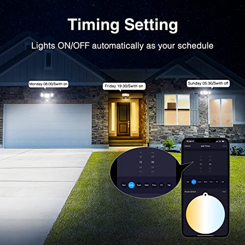 Wireless Smart LED Outdoor Motion Sensor Spy Lights