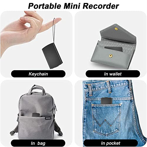 Thinnest 64GB Voice Activated Spy Recorder