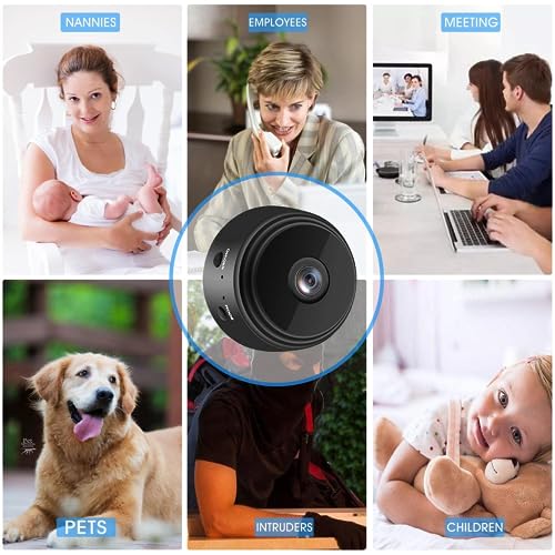 Wi-Fi Mini Spy Camera for Home Security