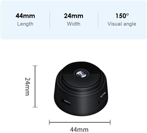 Wi-Fi Mini Spy Camera for Home Security