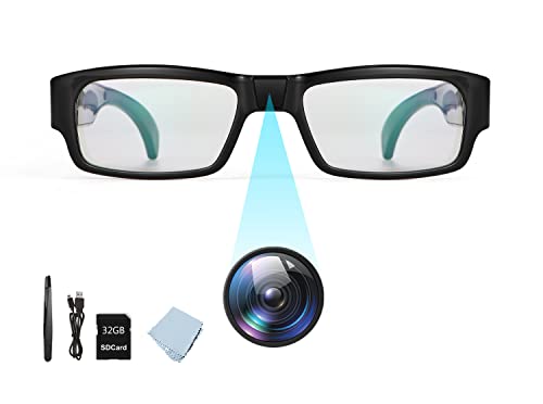 Giurrovo Spy Camera Glasses: HD 1080P Eyewear