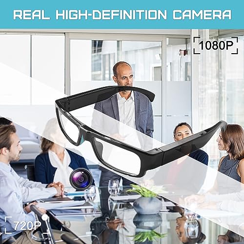 Giurrovo Spy Camera Glasses: HD 1080P Eyewear