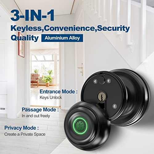 Smart Fingerprint Door Knob: App-Controlled Spy Gear