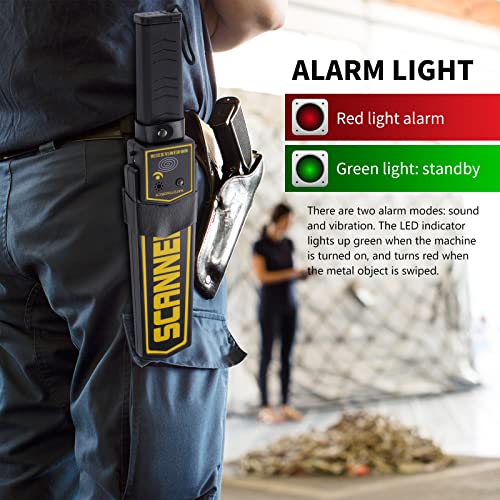 High-Sensitivity Handheld Metal Detector for Electronic Security