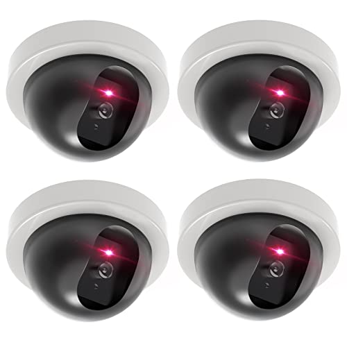 4 Packs of WALI Dummy Security Cameras