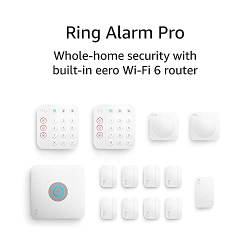 Ring Alarm Pro: 14-Piece Kit with Wi-Fi 6