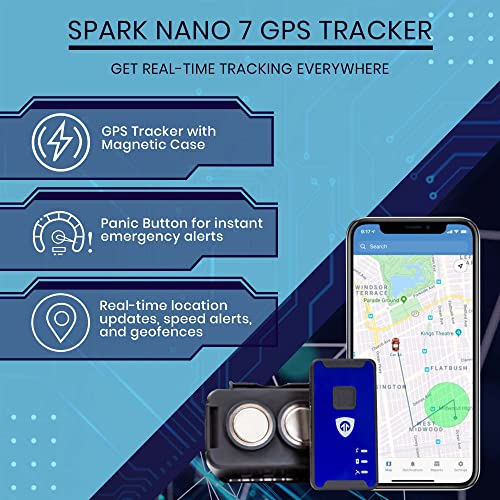 Spark Nano 7 GPS Tracker - Hidden Real-Time 4G LTE