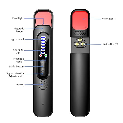 Portable Spy Gear Hidden Camera Detector - Office, Car, Travel