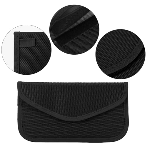 2-Pack Faraday Bags: Car Keys & Cell Phone Protection