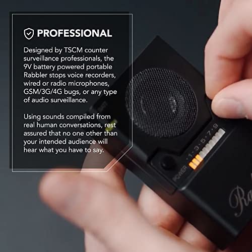 White Noise Generator - Stop Unwanted Eavesdropping- Spy Gear