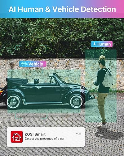 ZOSI 3K 5MP Lite Spy Camera Set
