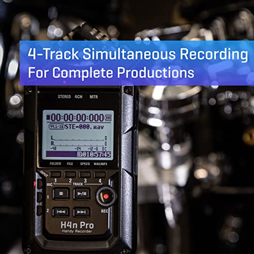 Black Spy Gear Recorder: Zoom H4n Pro