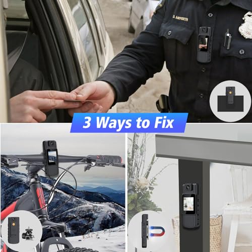Wireless HD Body Camera: 3-in-1 Spy Gear