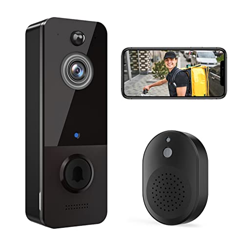 Wireless Spy Doorbell Camera: AI Detection, HD Image