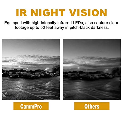 CammPro 1296P HD Body Camera with Night Vision