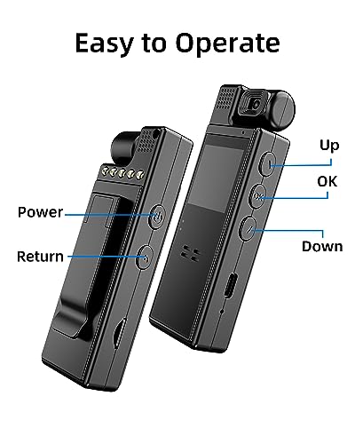 1080P Mini Body Camera with Night Vision