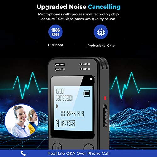 Spy Gear: EVIDA Digital Voice Recorder 64GB