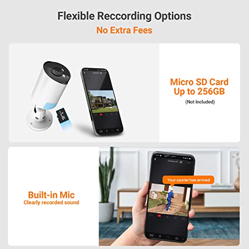 8MP 4K PoE IP Bullet Camera with AI Detection