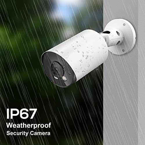 8MP 4K PoE IP Bullet Camera with AI Detection