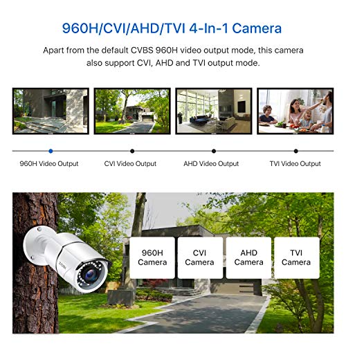ZOSI HD 1080p Security Camera - Outdoor/Indoor