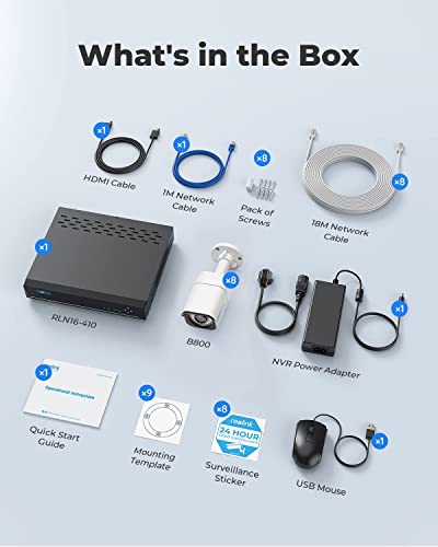 High-Definition 16CH Spy Camera System with Person Recognition