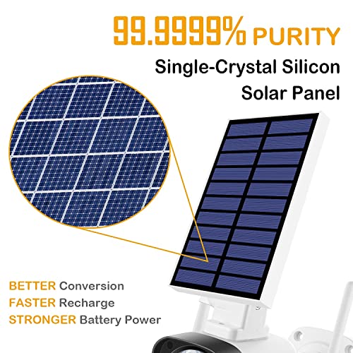 Solar Powered Metal Dummy Spy Camera with Motion-Activated Floodlights