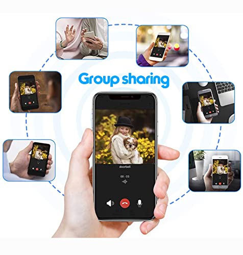 Wireless HD WiFi Doorbell Camera with Motion Detection