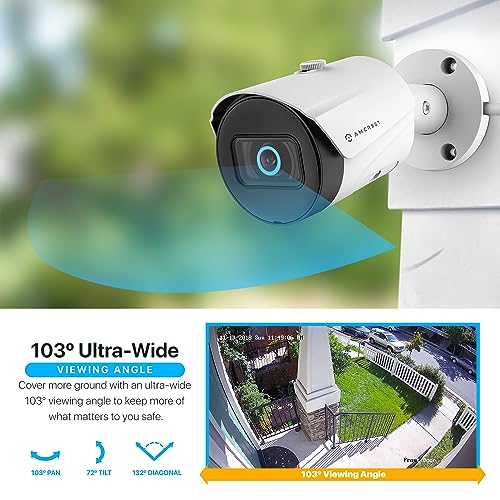 UltraHD Outdoor Bullet IP Security Camera - 5MP