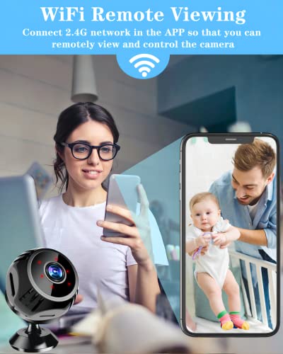 Mini WiFi Spy Camera with Motion Detection